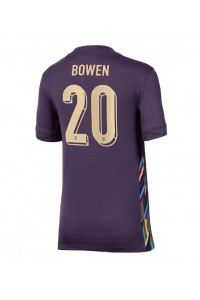 Engeland Jarrod Bowen #20 Voetbaltruitje Uit tenue Dames EK 2024 Korte Mouw